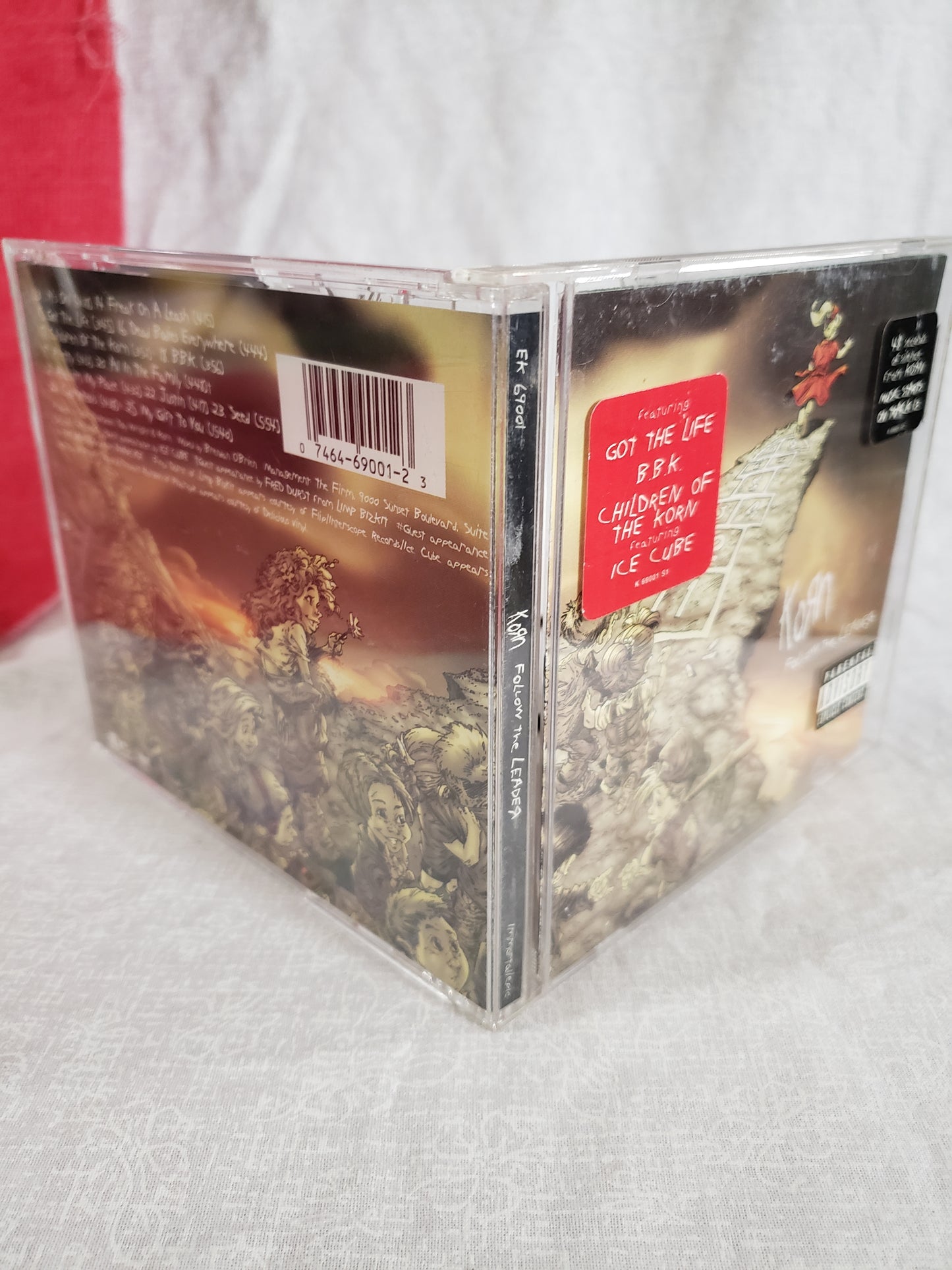 Korn CD Follow The Leader  1998 Immortal  EK 69001  Good Condition