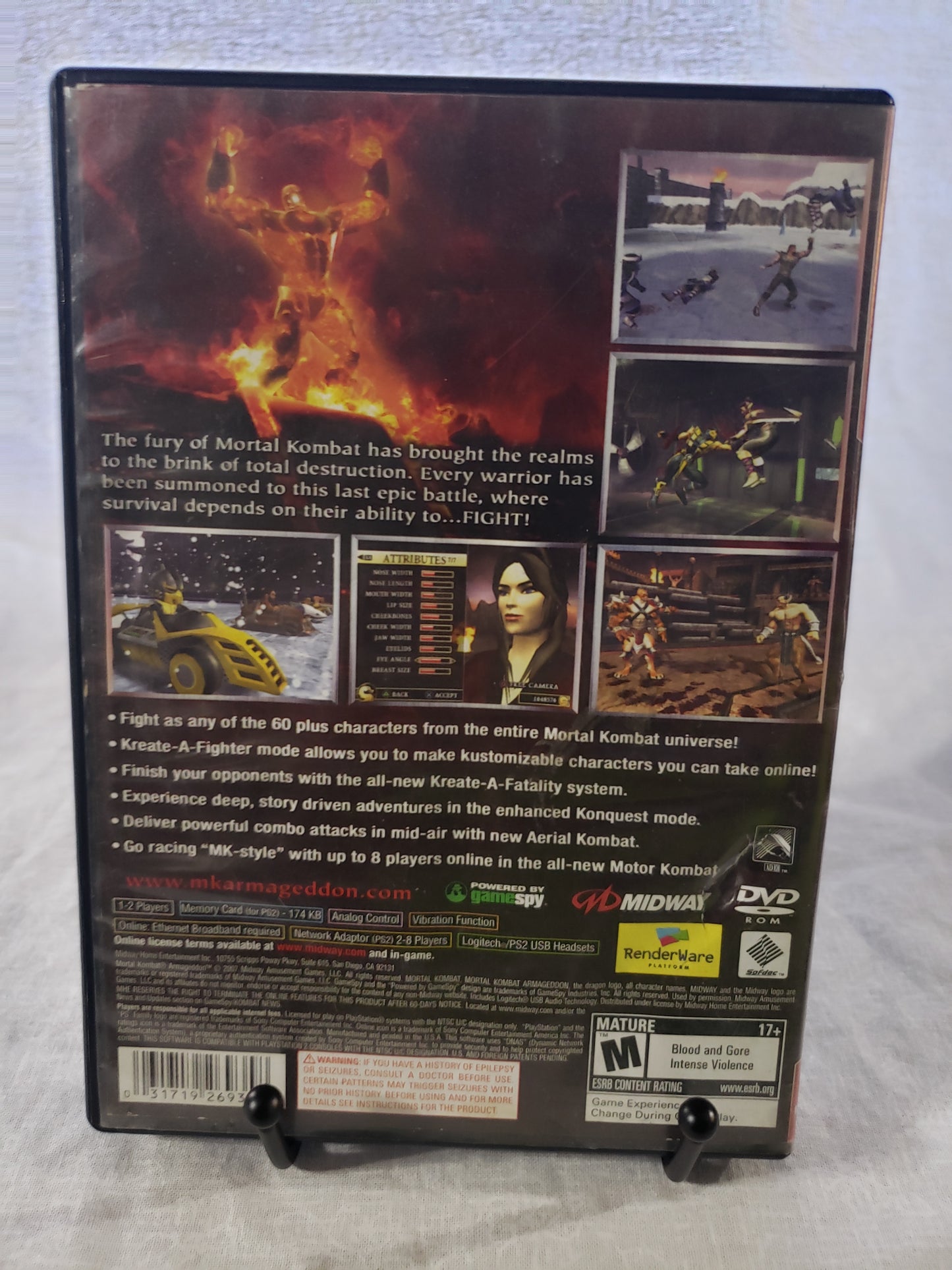 Mortal Kombat: Armageddon (Sony PlayStation 2, 2006)