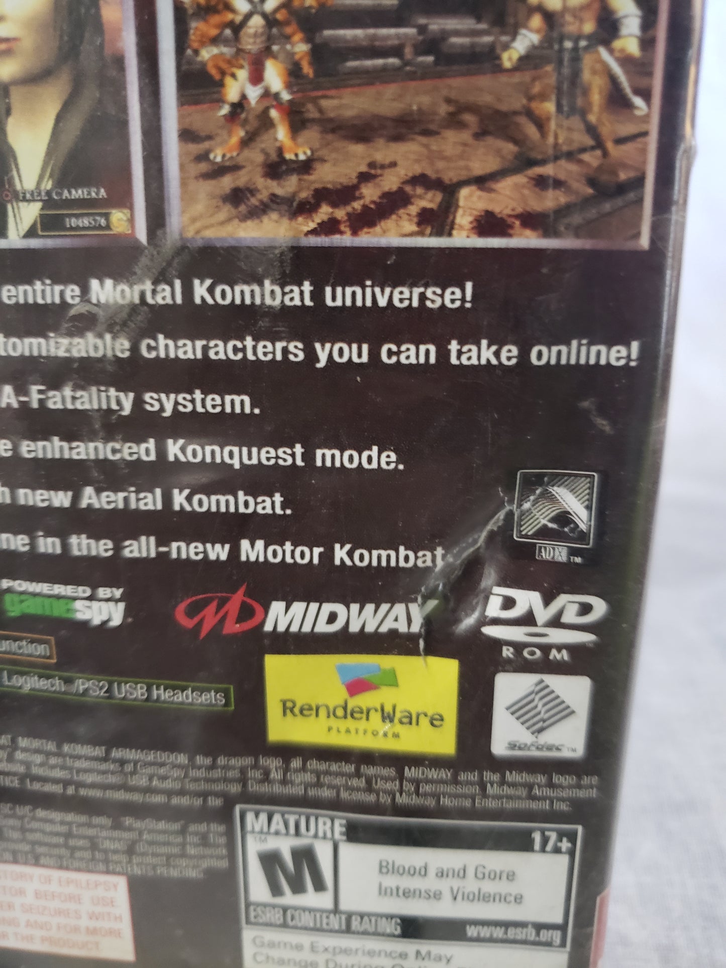 Mortal Kombat: Armageddon (Sony PlayStation 2, 2006)
