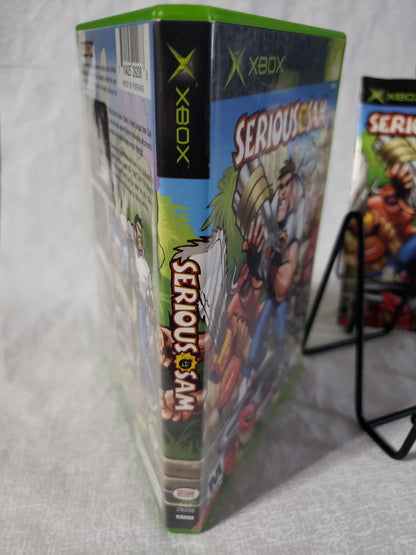 Serious Sam (Microsoft Xbox, 2002) Complete W/ Manual CIB Tested Retro Rare