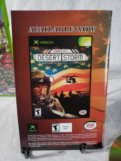 Serious Sam (Microsoft Xbox, 2002) Complete W/ Manual CIB Tested Retro Rare