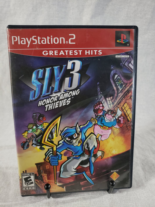 Sly 3 Honor Among Thieves Sony PlayStation 2 2005 OEM Case and Artwork NO GAME