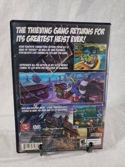 Sly 3 Honor Among Thieves Sony PlayStation 2 2005 OEM Case and Artwork NO GAME