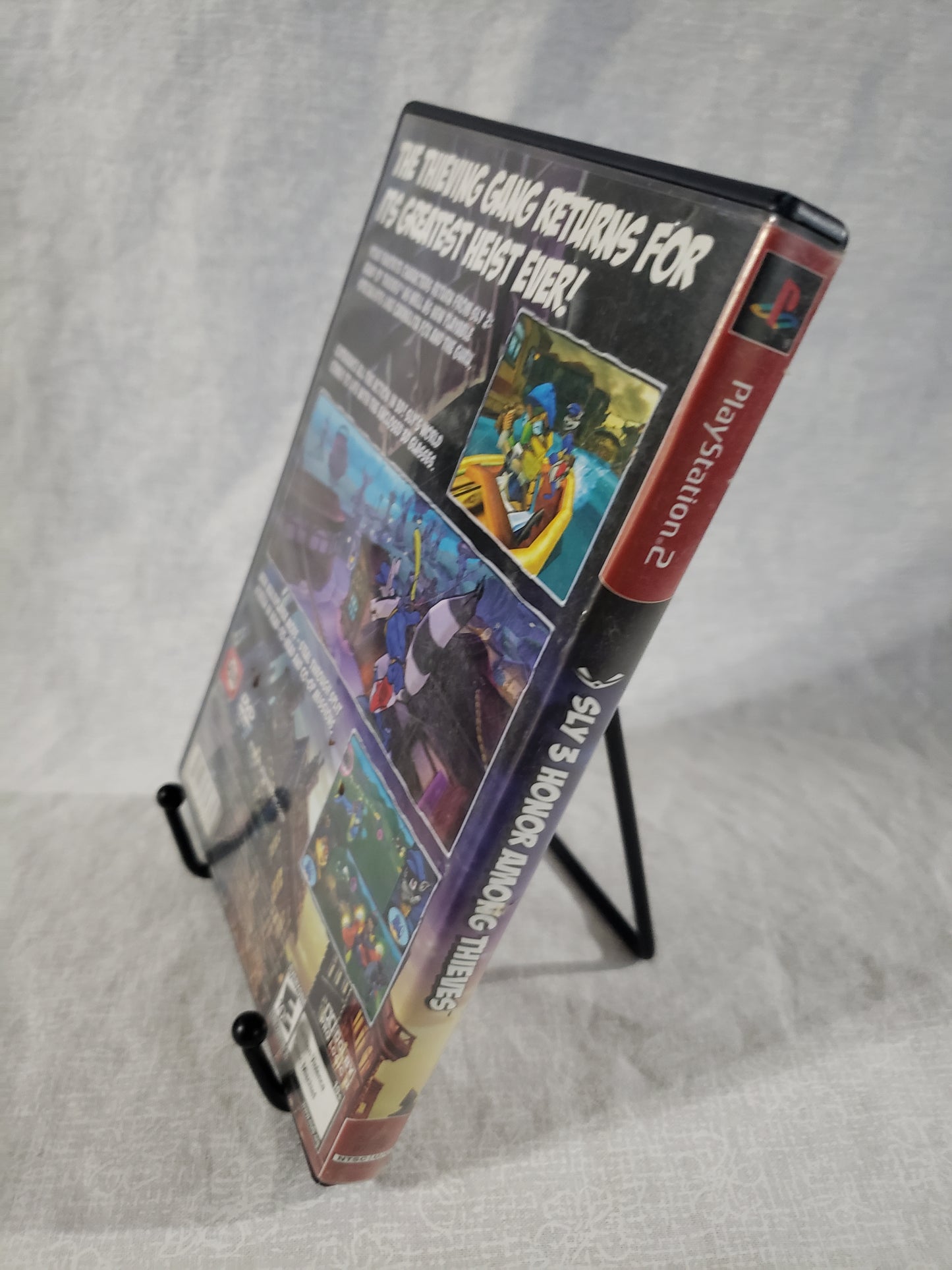Sly 3 Honor Among Thieves Sony PlayStation 2 2005 OEM Case and Artwork NO GAME