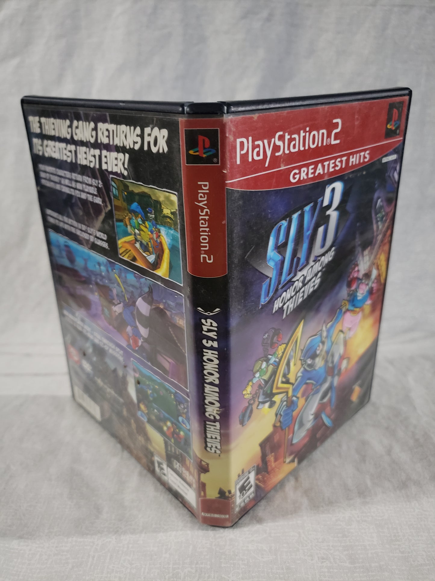 Sly 3 Honor Among Thieves Sony PlayStation 2 2005 OEM Case and Artwork NO GAME