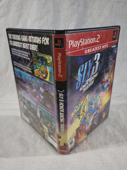 Sly 3 Honor Among Thieves Sony PlayStation 2 2005 OEM Case and Artwork NO GAME