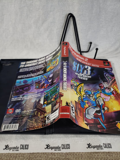 Sly 3 Honor Among Thieves Sony PlayStation 2 2005 OEM Case and Artwork NO GAME