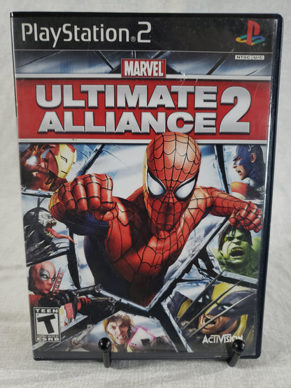 Marvel: Ultimate Alliance 2 (Sony PlayStation 2, 2009) Complete
