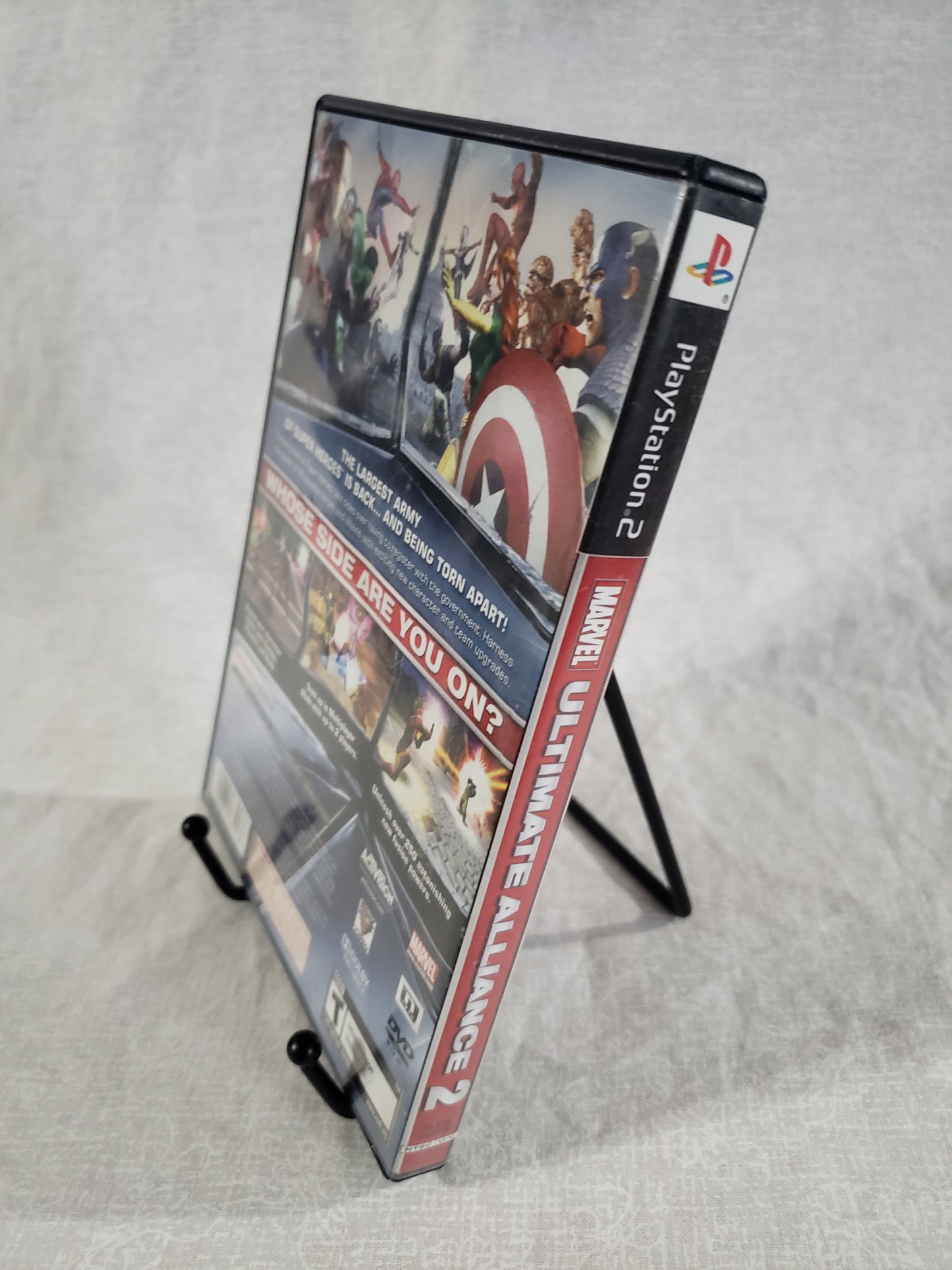 Marvel: Ultimate Alliance 2 (Sony PlayStation 2, 2009) Complete