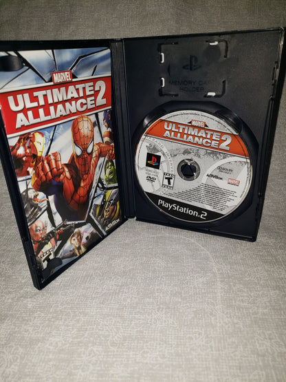 Marvel: Ultimate Alliance 2 (Sony PlayStation 2, 2009) Complete
