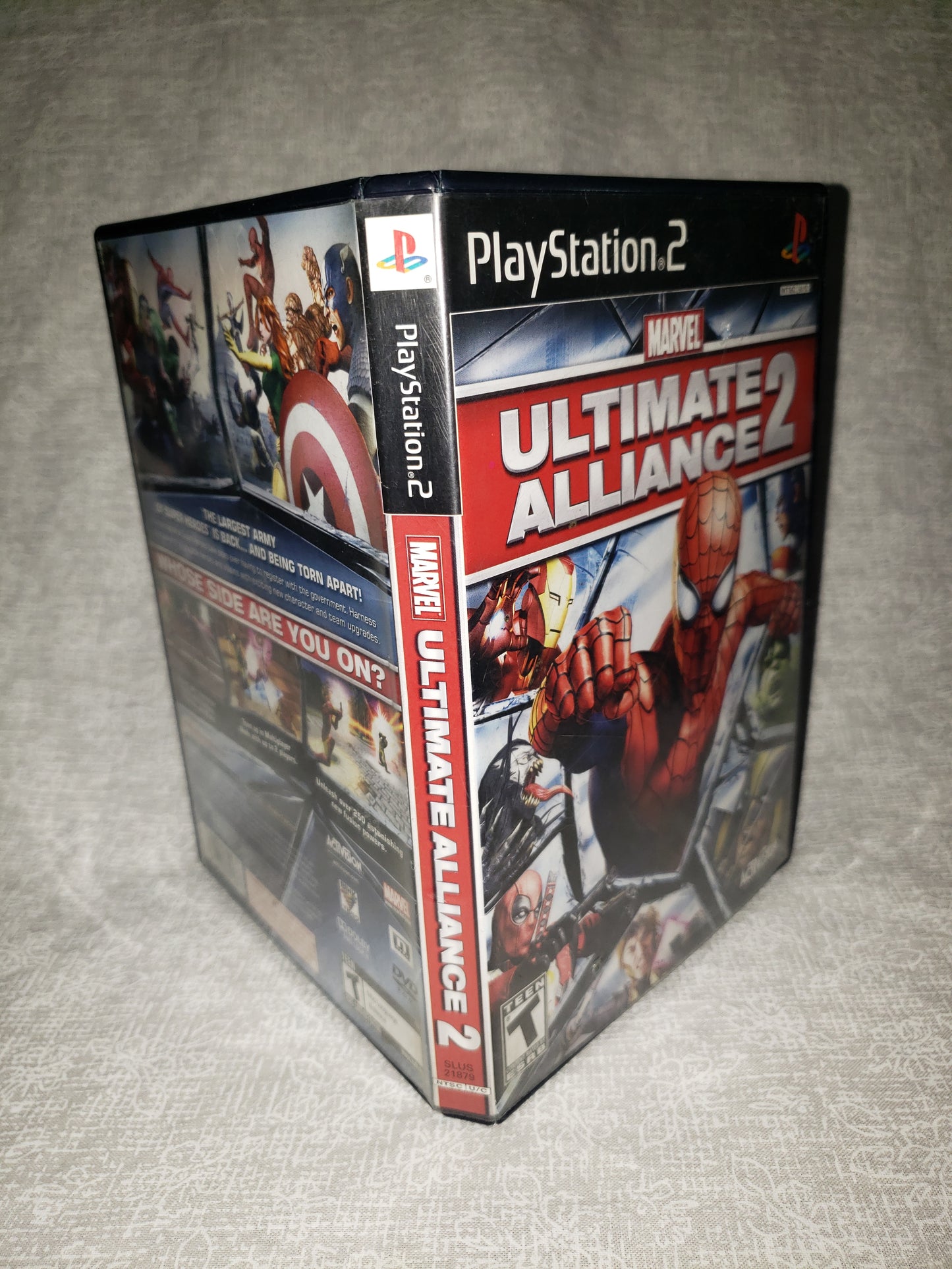 Marvel: Ultimate Alliance 2 (Sony PlayStation 2, 2009) Complete