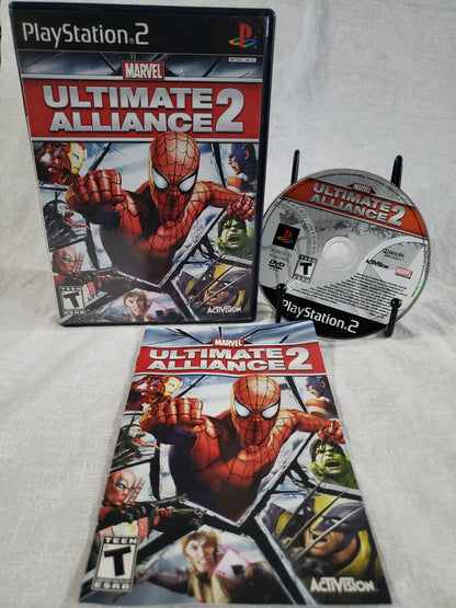 Marvel: Ultimate Alliance 2 (Sony PlayStation 2, 2009) Complete