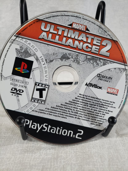 Marvel: Ultimate Alliance 2 (Sony PlayStation 2, 2009) Complete