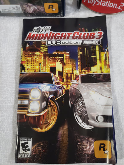 Midnight Club 3 Dub Edition Remix (Sony PlayStation 2 PS2, 2006)