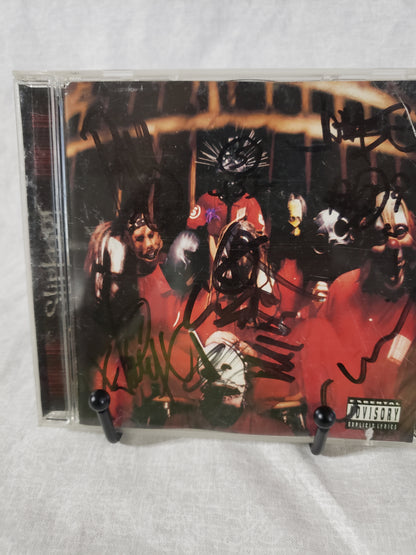 Slipknot Self Titled Signed 1st Print (CD, 2000) Roadrunner Records VG RR 8655-2
