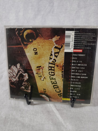 Slipknot Self Titled Signed 1st Print (CD, 2000) Roadrunner Records VG RR 8655-2