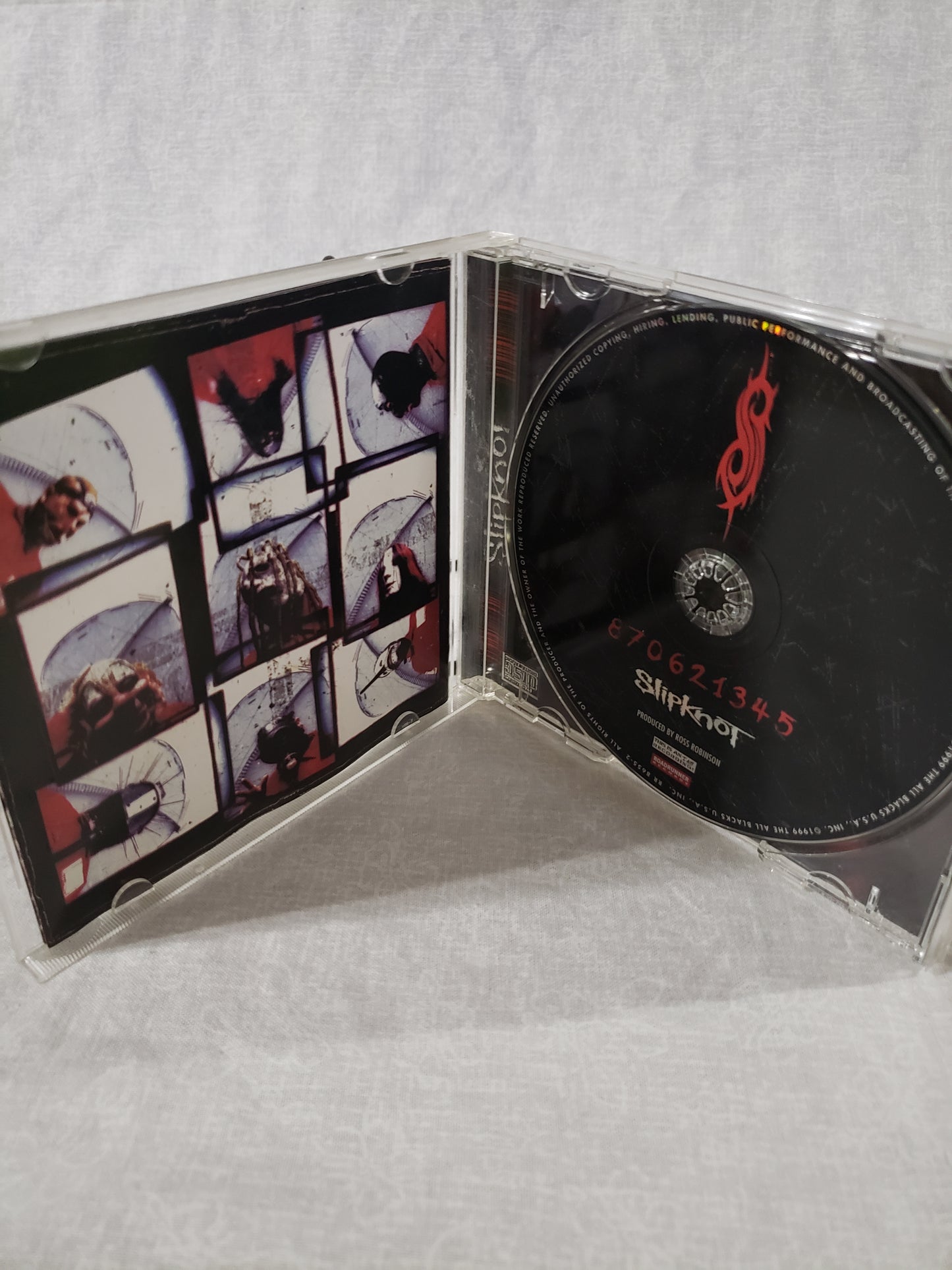 Slipknot Self Titled Signed 1st Print (CD, 2000) Roadrunner Records VG RR 8655-2