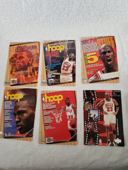Michael Jordan 18 Card Lot Upper Deck MJ Timeframe Retirement Set 23 Bulls 1998