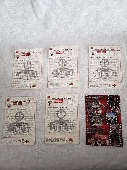 Michael Jordan 18 Card Lot Upper Deck MJ Timeframe Retirement Set 23 Bulls 1998