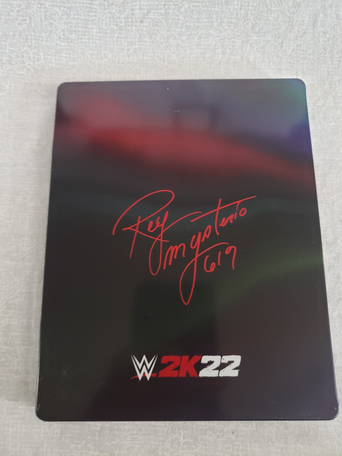 WWE 2K22 Wrestling Steelbook NO GAME EMPTY CASE Xbox One X PS4 PS5