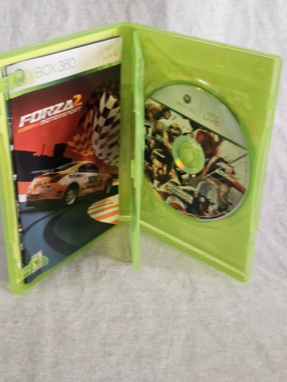 Marvel Ultimate Alliance & Forza 2 (Xbox 360) 2 Disc Set Complete Booklets CIB