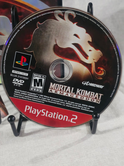 Mortal Kombat: Armageddon (Sony PlayStation 2, 2006) Complete Registration Card