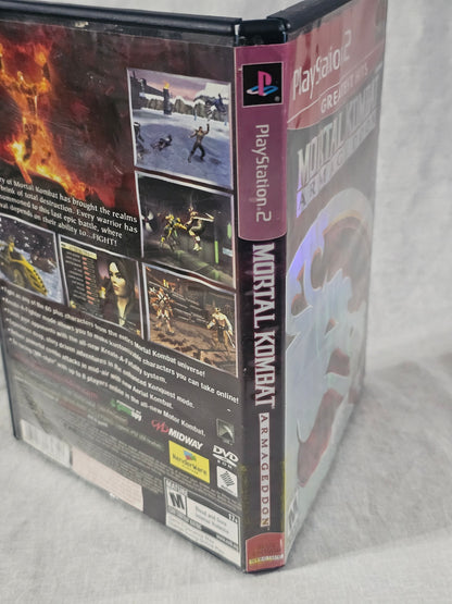 Mortal Kombat: Armageddon (Sony PlayStation 2, 2006) Complete Registration Card