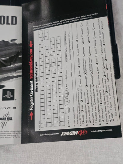Mortal Kombat: Armageddon (Sony PlayStation 2, 2006) Complete Registration Card
