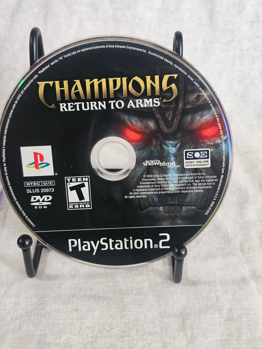Champions: Return to Arms (Sony PlayStation 2, PS2, 2005) Tested