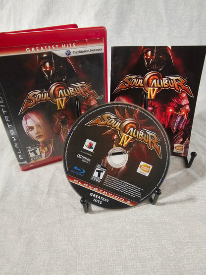 PS3 Soul Calibur 4 Video Game Sony PlayStation 3 2008 Complete Very Good Tested