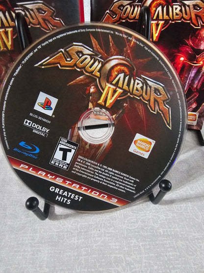 PS3 Soul Calibur 4 Video Game Sony PlayStation 3 2008 Complete Very Good Tested