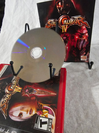 PS3 Soul Calibur 4 Video Game Sony PlayStation 3 2008 Complete Very Good Tested