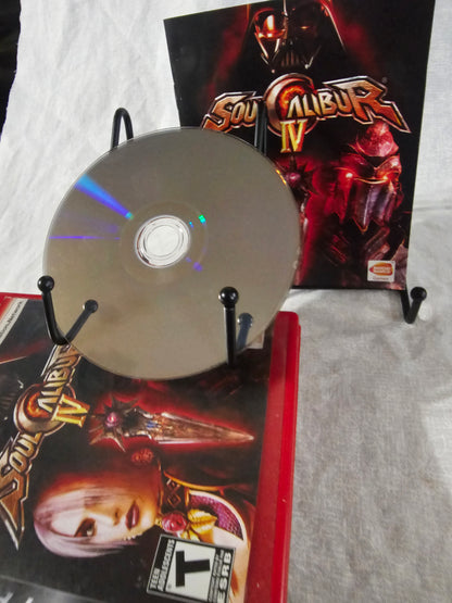 PS3 Soul Calibur 4 Video Game Sony PlayStation 3 2008 Complete Very Good Tested