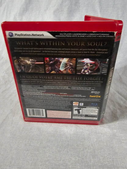 PS3 Soul Calibur 4 Video Game Sony PlayStation 3 2008 Complete Very Good Tested