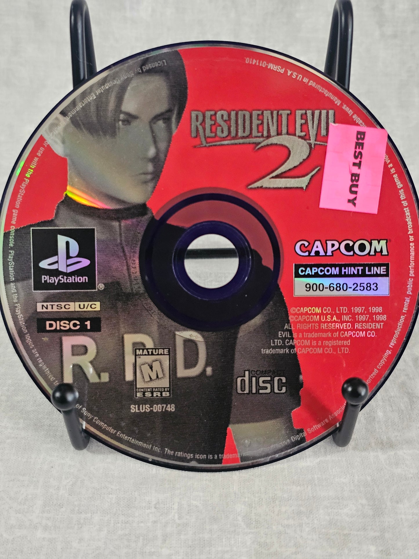 Resident Evil 2 Disc 1 (PlayStation 1 , PS1) Replacement Game Only Tested