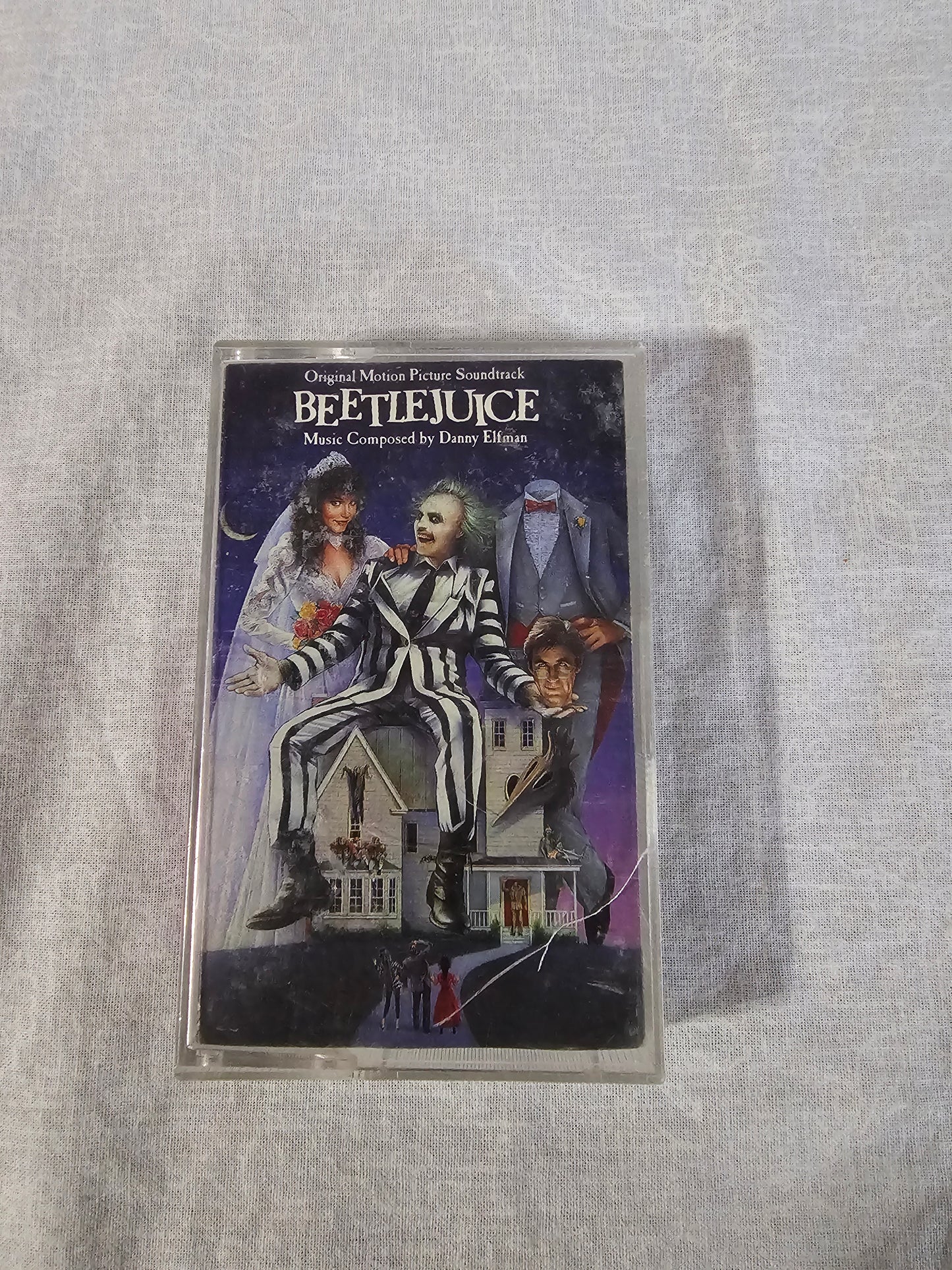 Beetlejuice Original Motion Picture Soundtrack Danny Elfman 1988 Cassette Tape