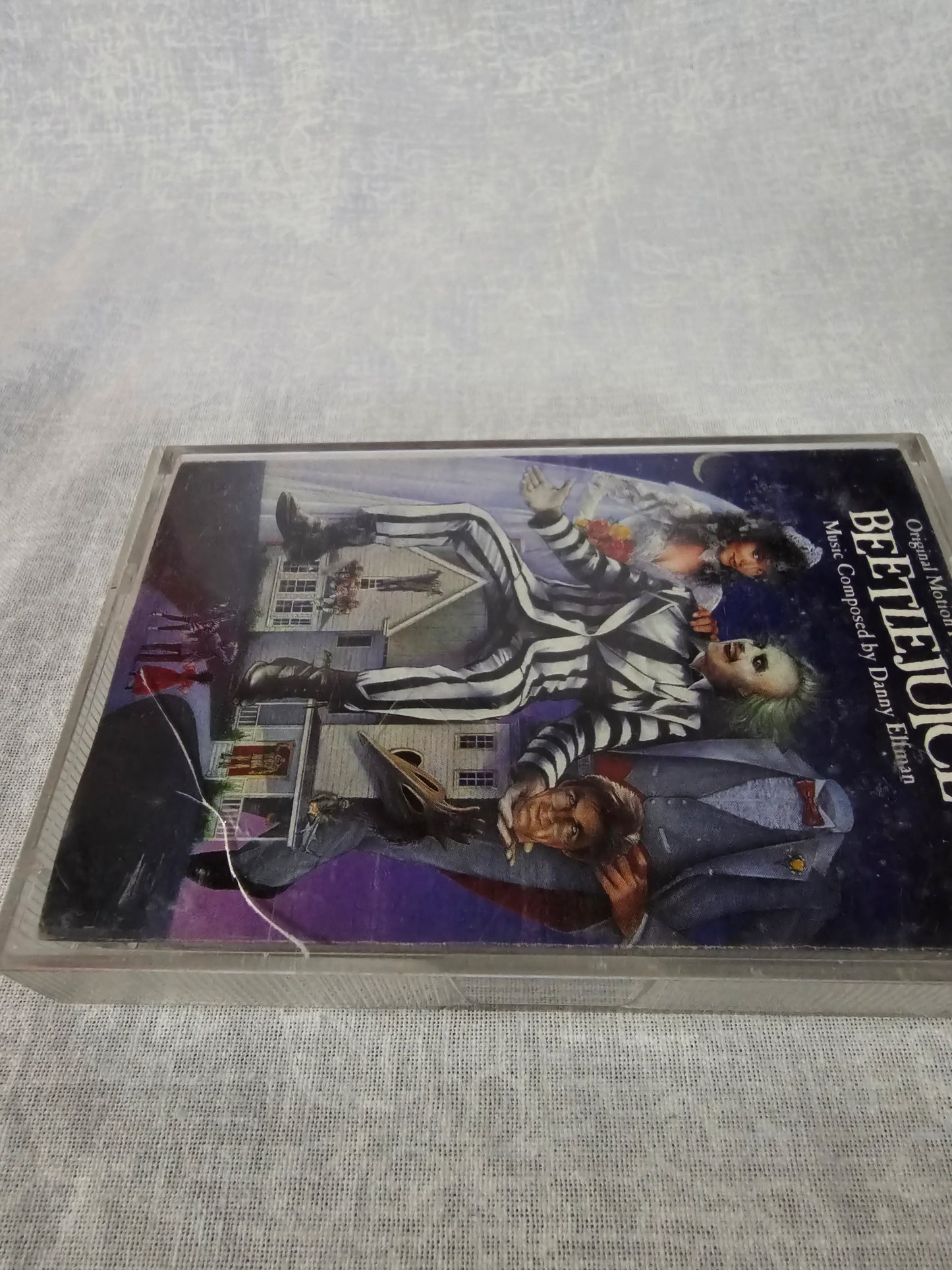 Beetlejuice Original Motion Picture Soundtrack Danny Elfman 1988 Cassette Tape