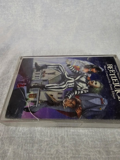 Beetlejuice Original Motion Picture Soundtrack Danny Elfman 1988 Cassette Tape
