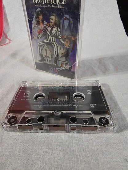 Beetlejuice Original Motion Picture Soundtrack Danny Elfman 1988 Cassette Tape