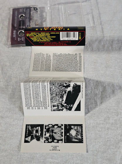 Def Leppard Hysteria Cassette Tape 1987 Chrome CrO2 Hair Metal Glam Metal EX