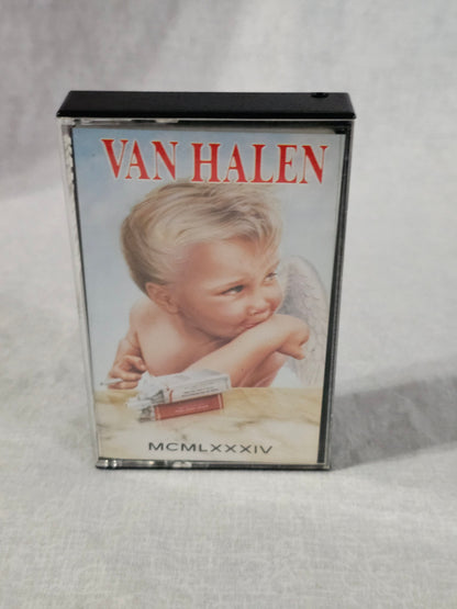 Vintage VAN HALEN 1984 Cassette Tape Classic Rock WB Record MCMLXXXIV
