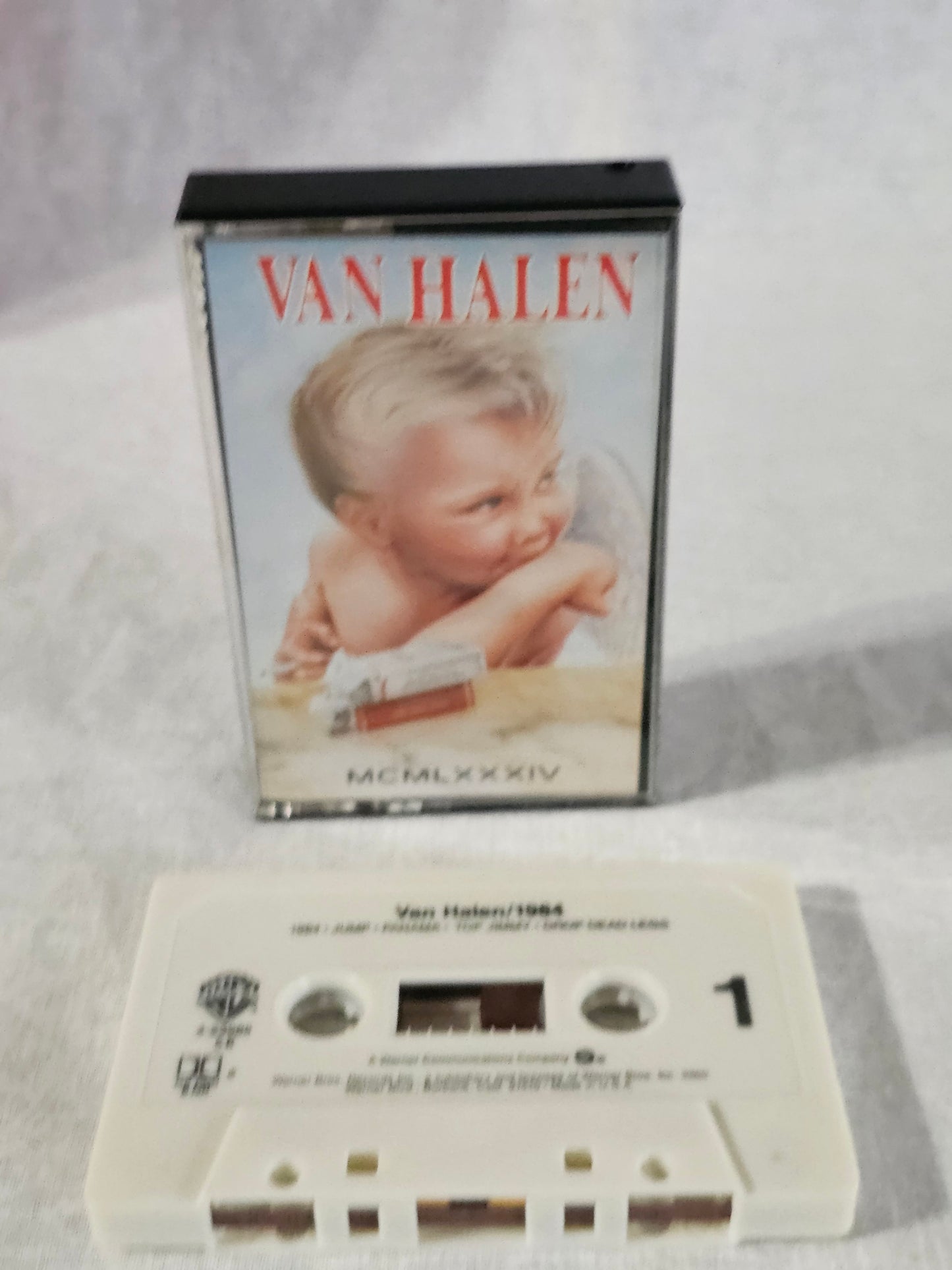 Vintage VAN HALEN 1984 Cassette Tape Classic Rock WB Record MCMLXXXIV