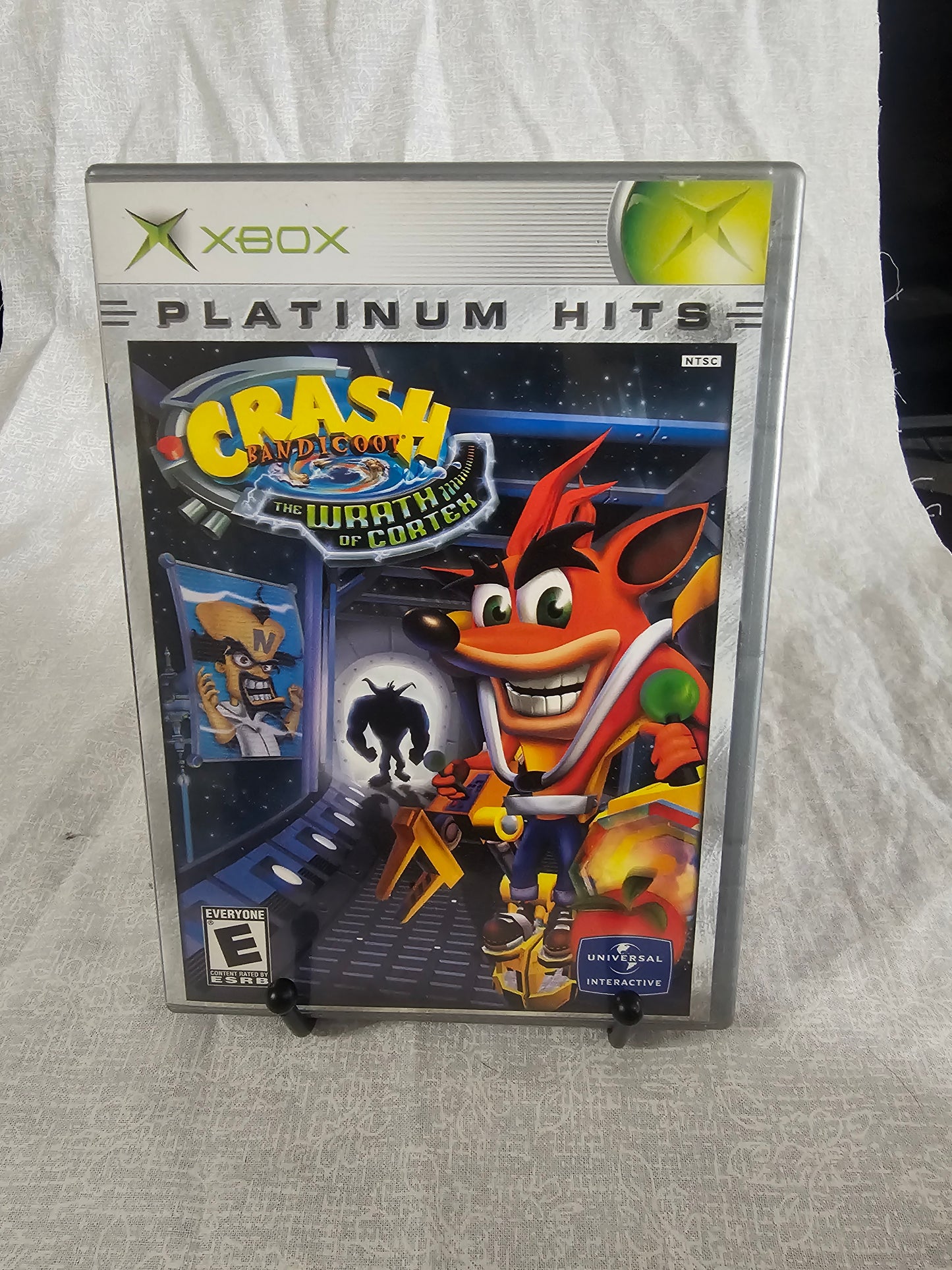 Crash Bandicoot: The Wrath of Cortex (Microsoft Xbox, 2003) Registration Card