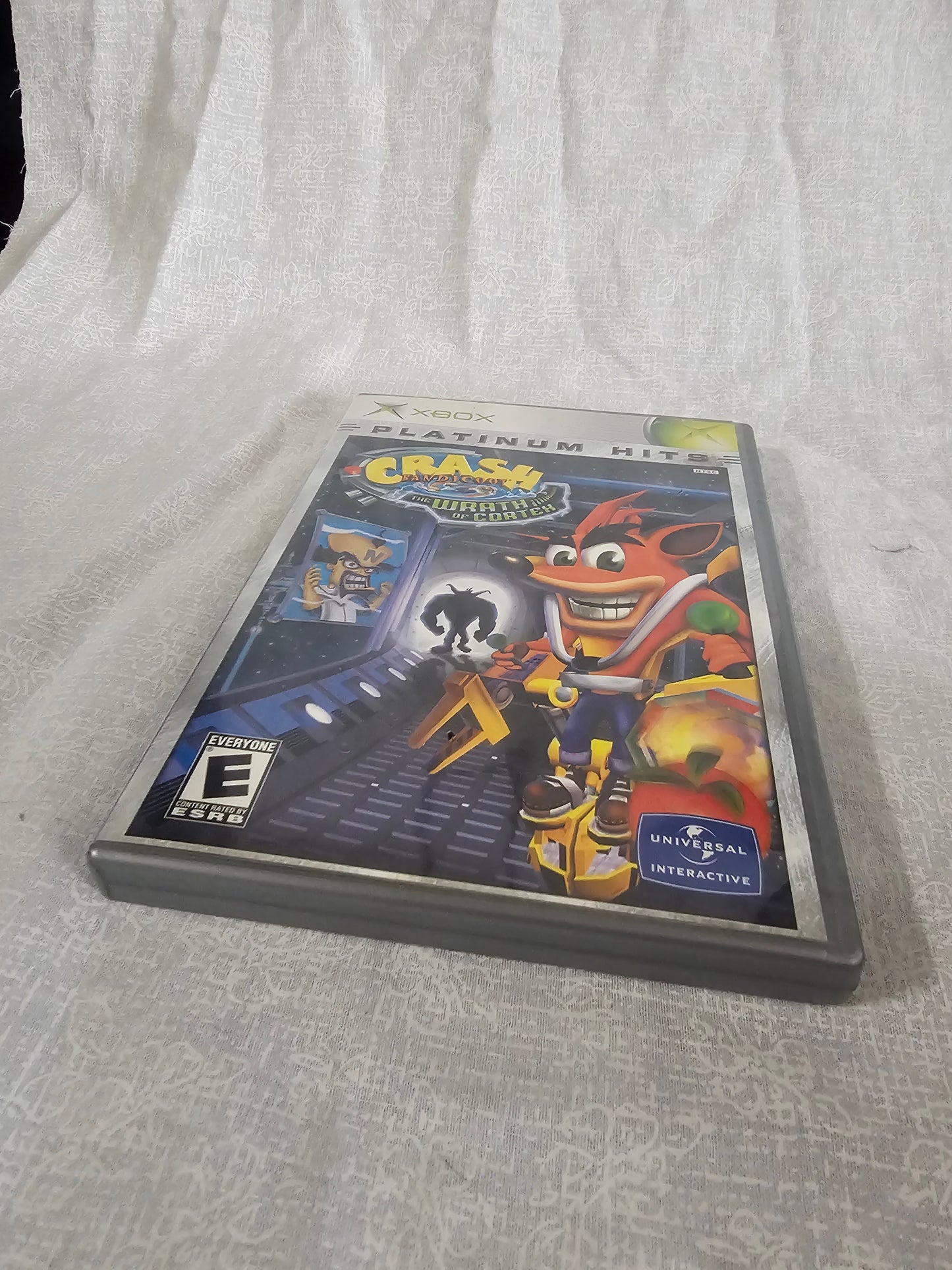 Crash Bandicoot: The Wrath of Cortex (Microsoft Xbox, 2003) Registration Card