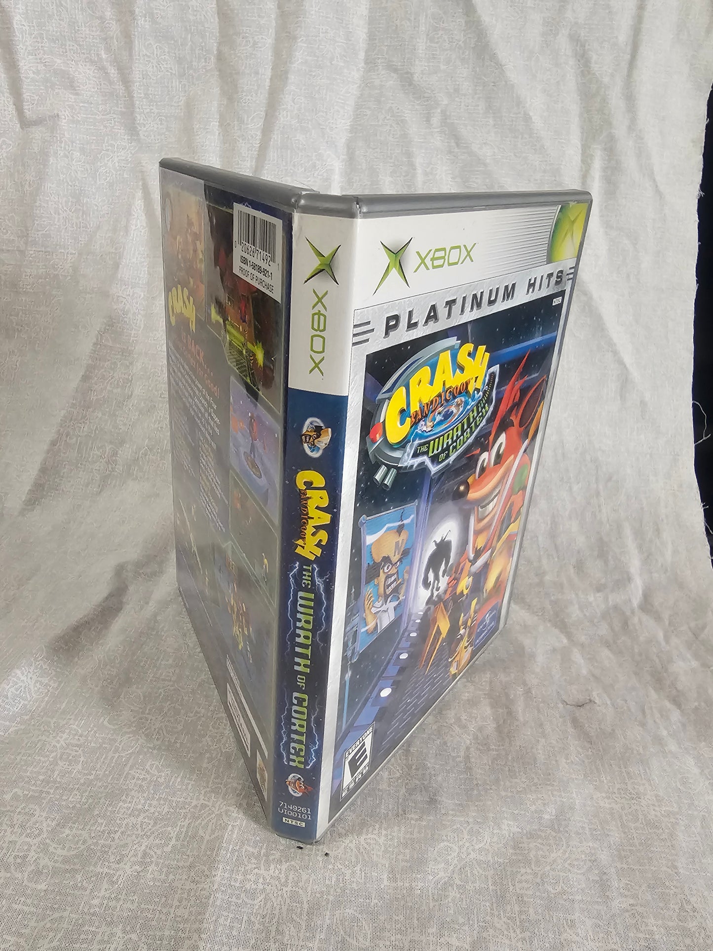 Crash Bandicoot: The Wrath of Cortex (Microsoft Xbox, 2003) Registration Card