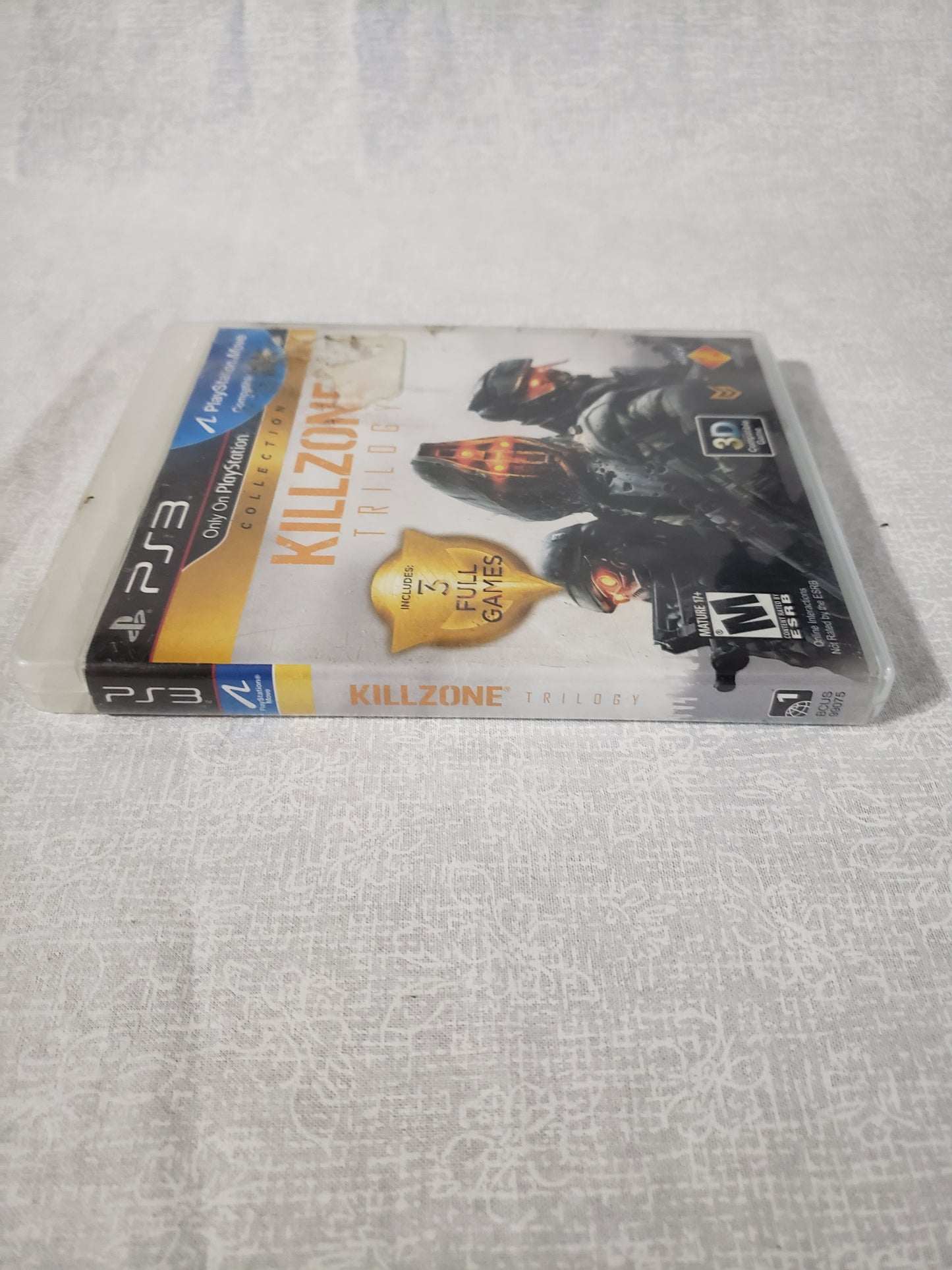 Killzone Trilogy (Sony PlayStation 3, 2012) Complete 2 Disc Set