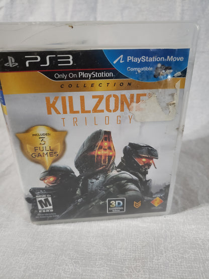 Killzone Trilogy (Sony PlayStation 3, 2012) Complete 2 Disc Set