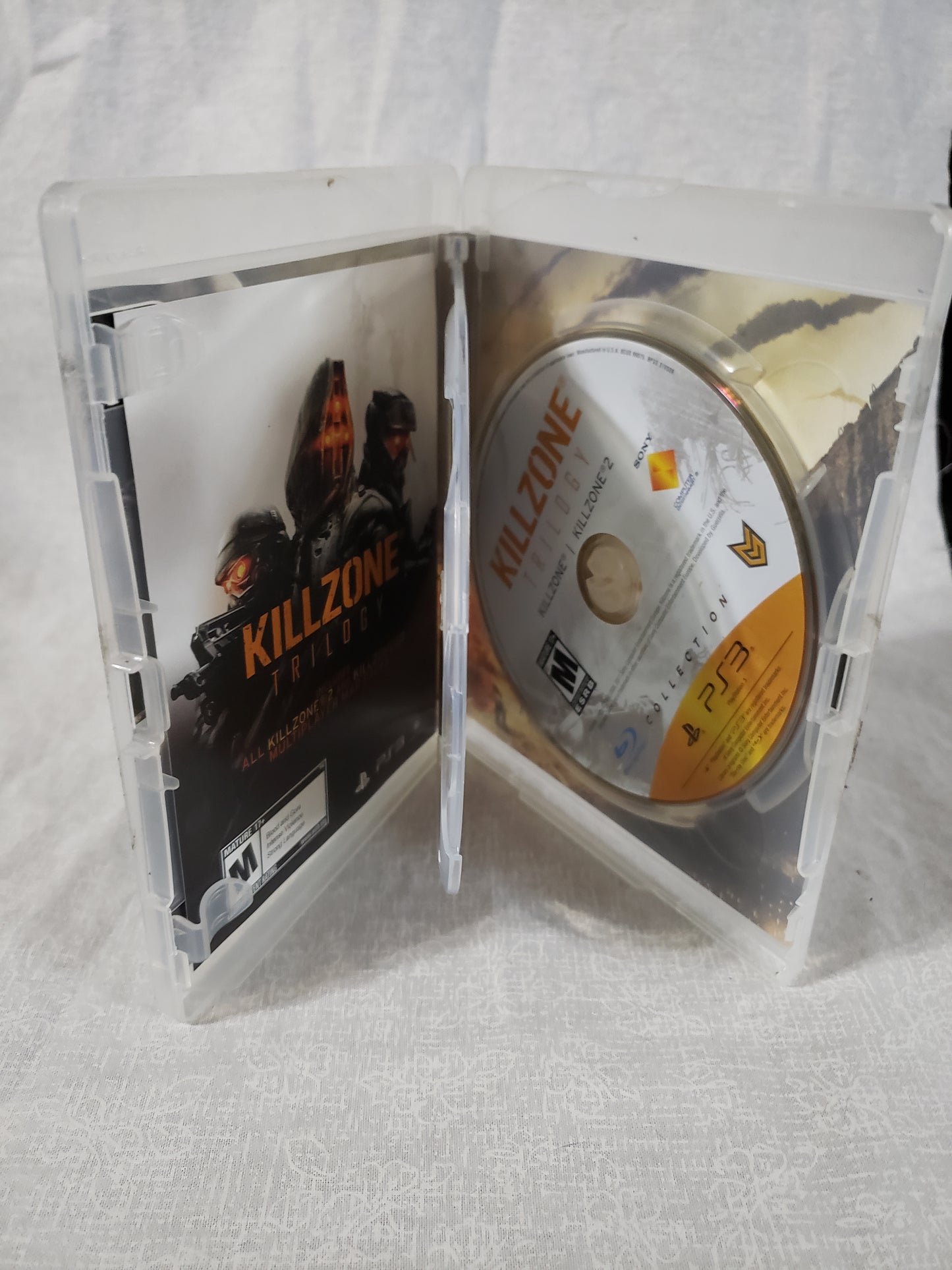 Killzone Trilogy (Sony PlayStation 3, 2012) Complete 2 Disc Set