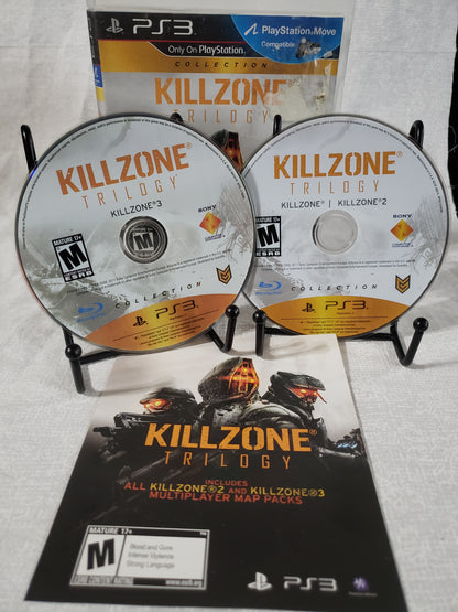 Killzone Trilogy (Sony PlayStation 3, 2012) Complete 2 Disc Set