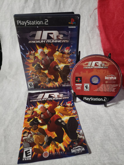Iridium Runners (Sony PlayStation 2, 2008) Complete CIB 1 Year Guarantee